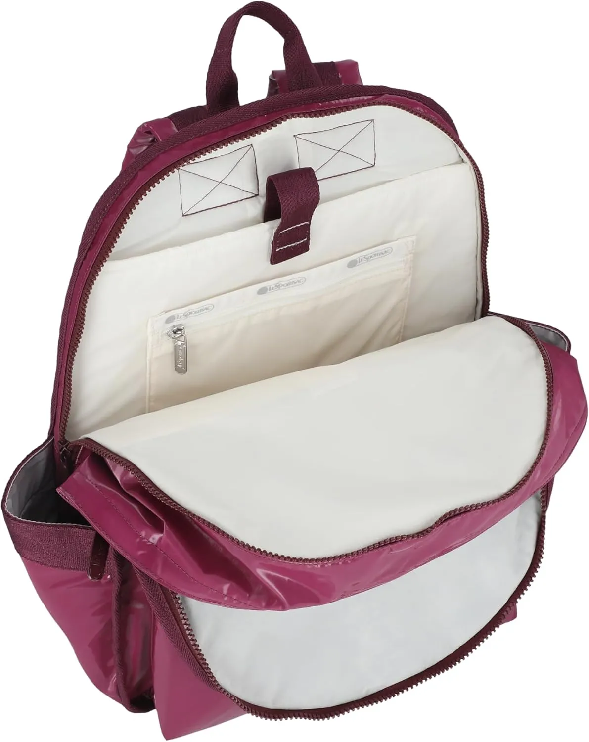 LeSportsac Route Backpack (Purple Berry Shine)