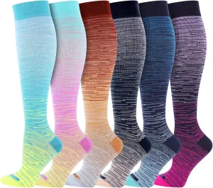 LEVSOX Compression Socks Women and Men, 20-30mmHg, Best for Nurses, Travel, Pregnancy