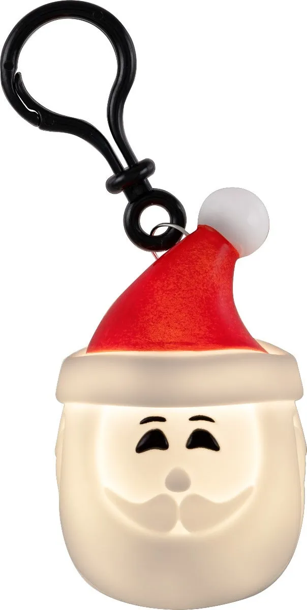 Lights by Night Santa Claus Clip Light, Red/White