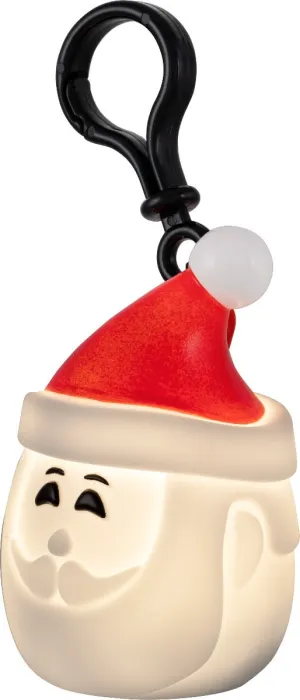 Lights by Night Santa Claus Clip Light, Red/White