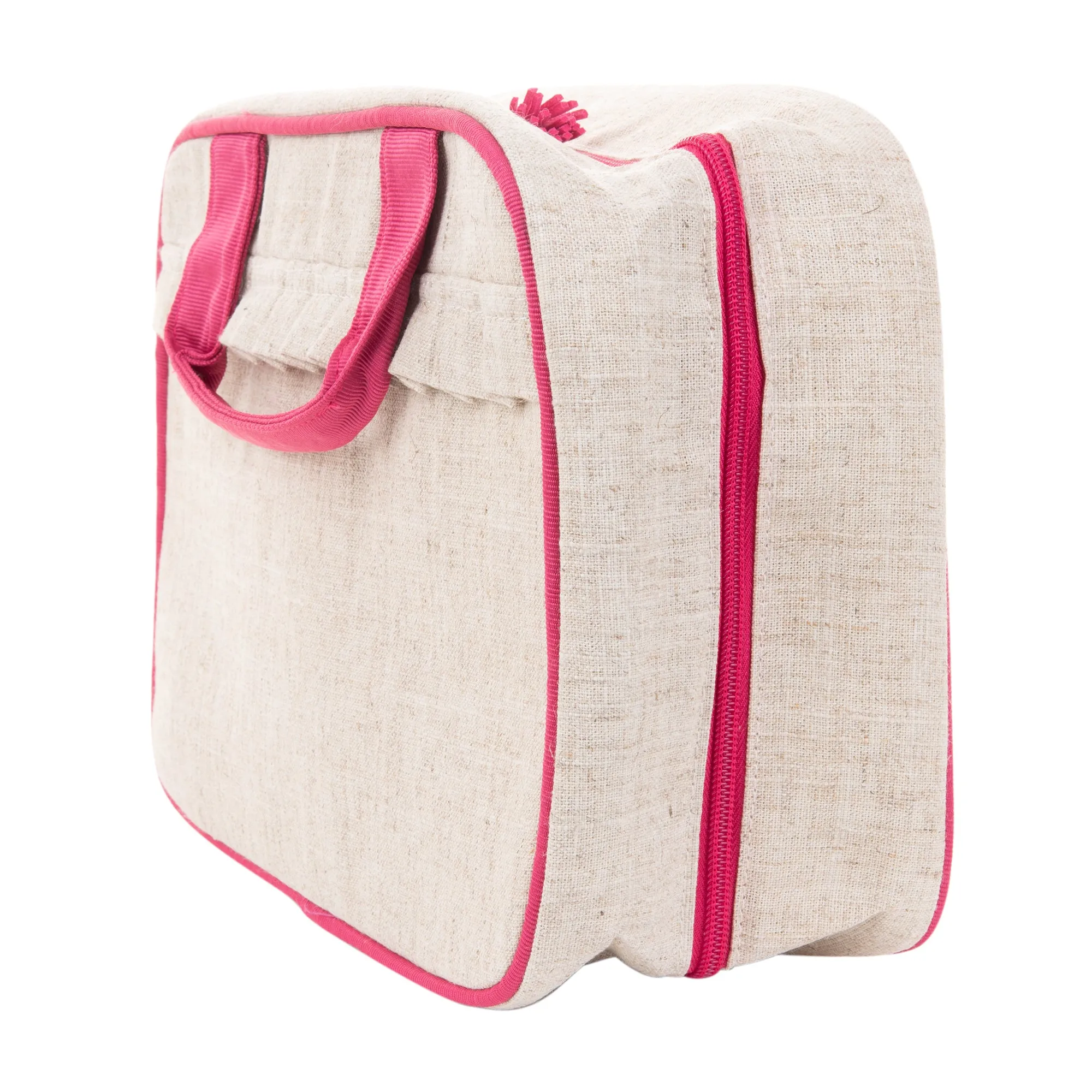 Linen Carolina Cosmetic Bag