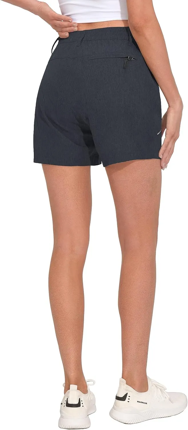 Little Donkey Andy Women's 3.5 Inches Lightweight Stretch Quick Dry Shorts for Running Hiking Golf