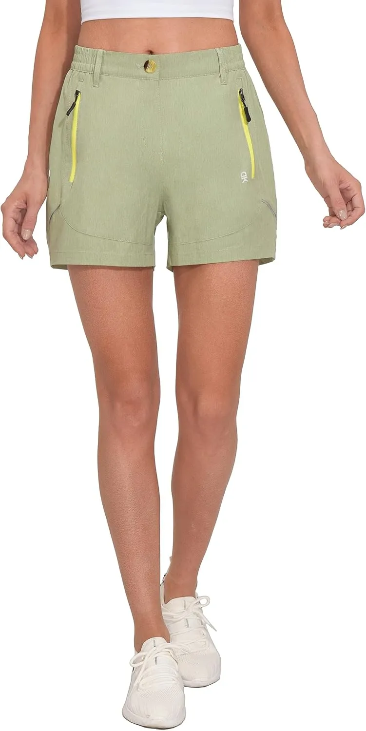 Little Donkey Andy Women's 3.5 Inches Lightweight Stretch Quick Dry Shorts for Running Hiking Golf