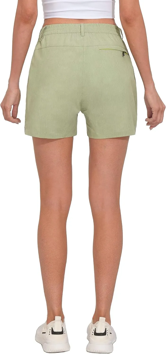 Little Donkey Andy Women's 3.5 Inches Lightweight Stretch Quick Dry Shorts for Running Hiking Golf