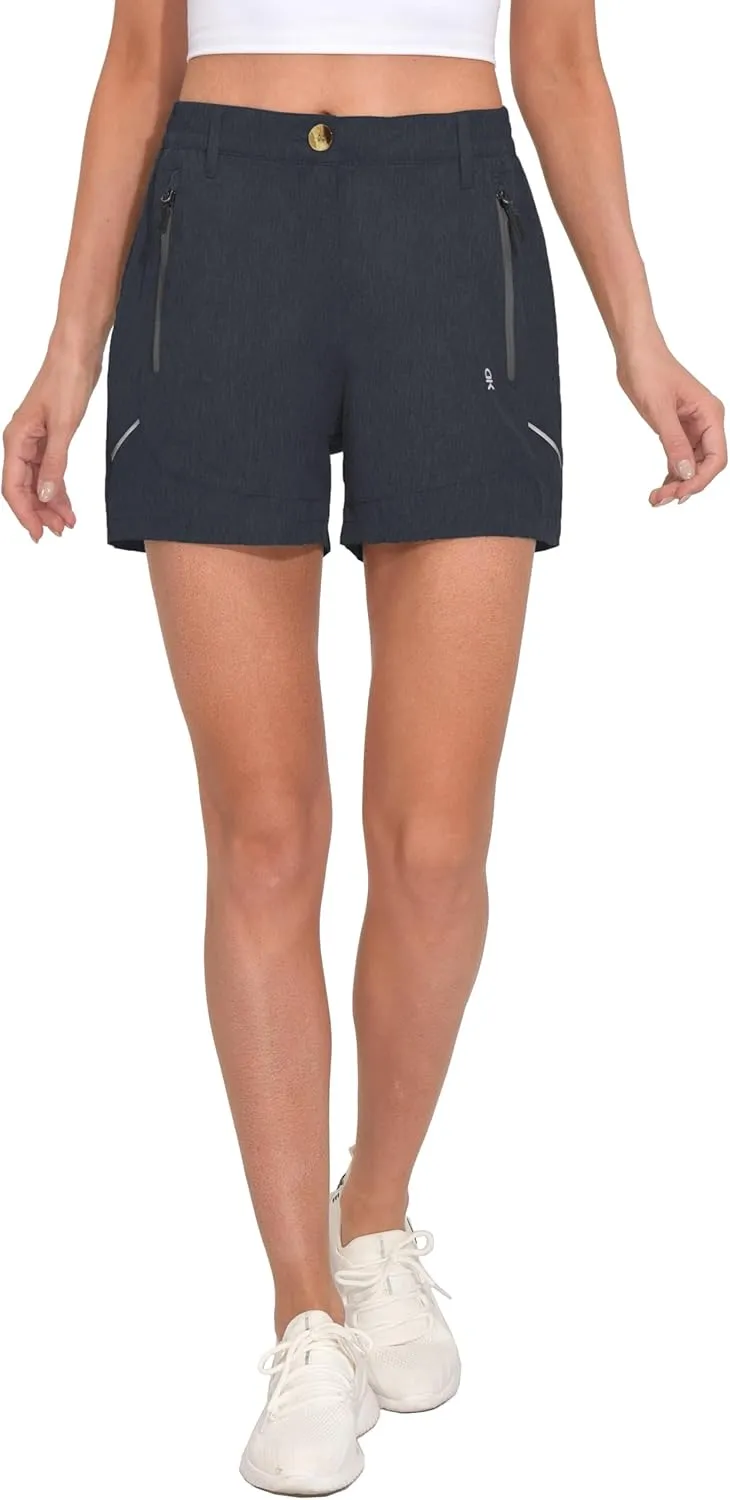 Little Donkey Andy Women's 3.5 Inches Lightweight Stretch Quick Dry Shorts for Running Hiking Golf