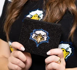 Live Oak | Beaded Coin Purse (Black)