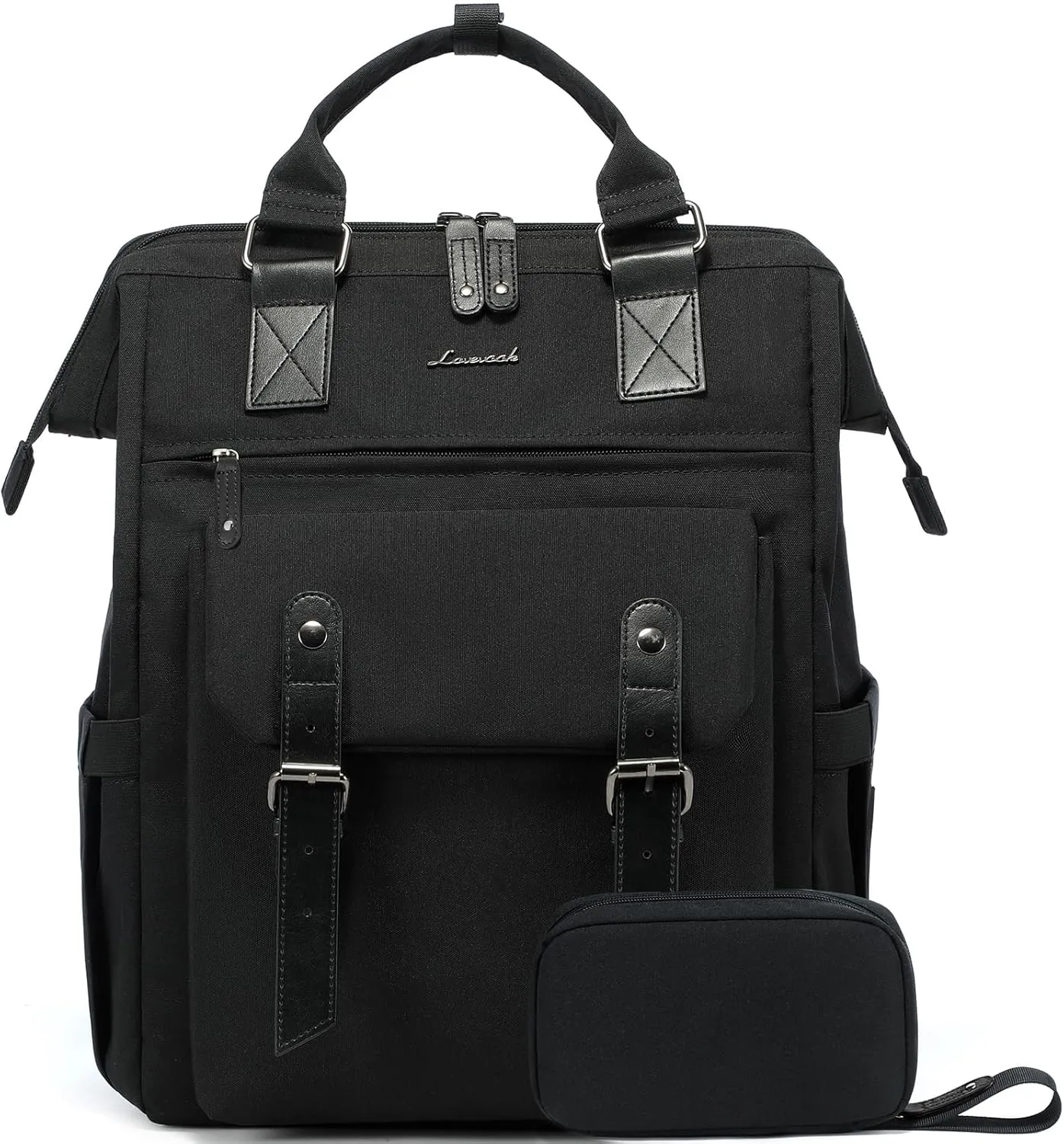 LOVEVOOK Extra Large Travel Laptop Backpack for Women, 18 Inch Computer Backpack Work Commuter Business Trip Weekender Carry on Backpack with Luggage Sleeve, Teacher Doctor Nurse Bags College Daypack