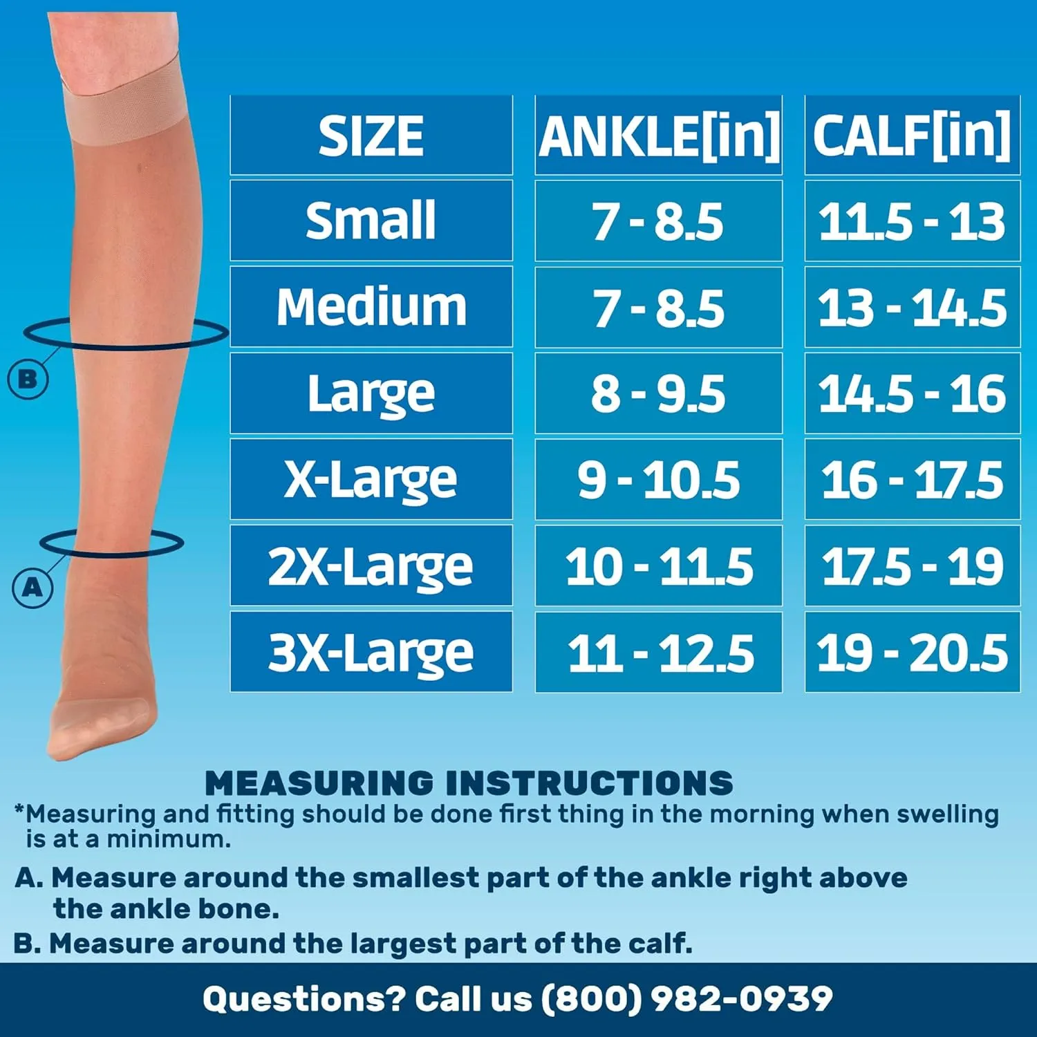 Made in USA - Sheer Compression Socks for Women Circulation 20-30mmHg - A205