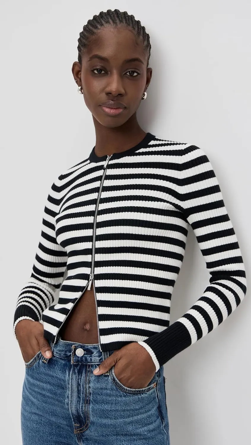 Madewell Women's London 2 Way Zip Cardigan
