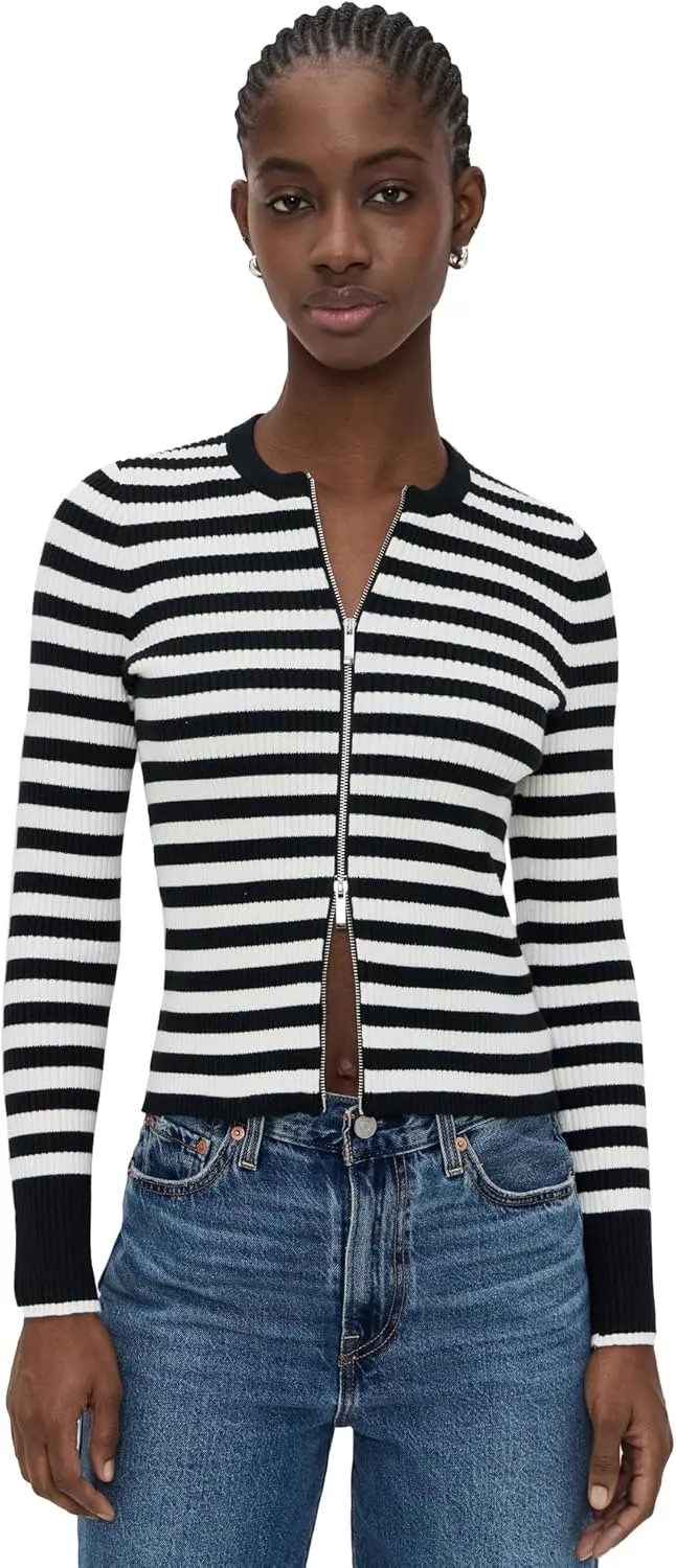 Madewell Women's London 2 Way Zip Cardigan