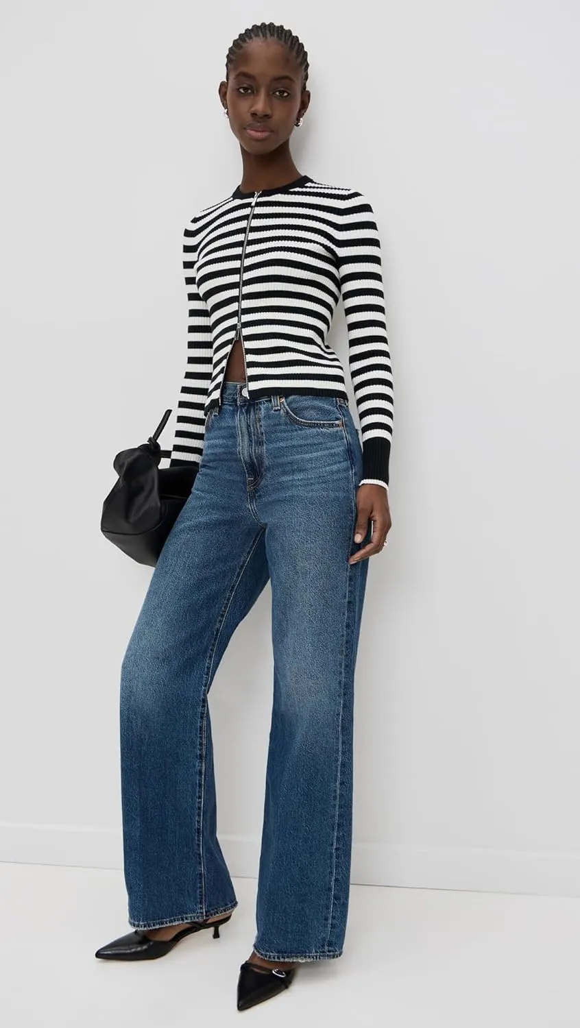 Madewell Women's London 2 Way Zip Cardigan