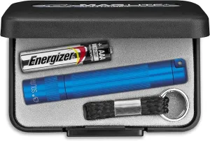 Maglite Solitaire Incandescent 1-Cell AAA Flashlight in Presentation Box Blue