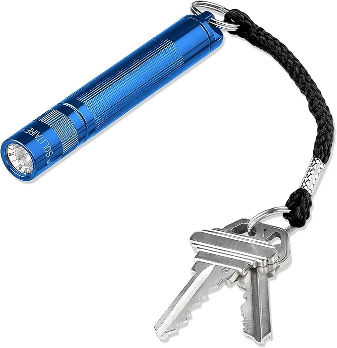 Maglite Solitaire Incandescent 1-Cell AAA Flashlight in Presentation Box Blue