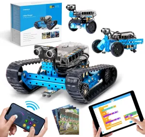 Makeblock mBot Ranger 3 in 1 Robotics for Kids Age 8-12, Coding Robot for Arduino Scratch Learning with Coding Box, 16 Coding Projects STEM Science Kit, Robot Toys Gift for Kids Ages 10 