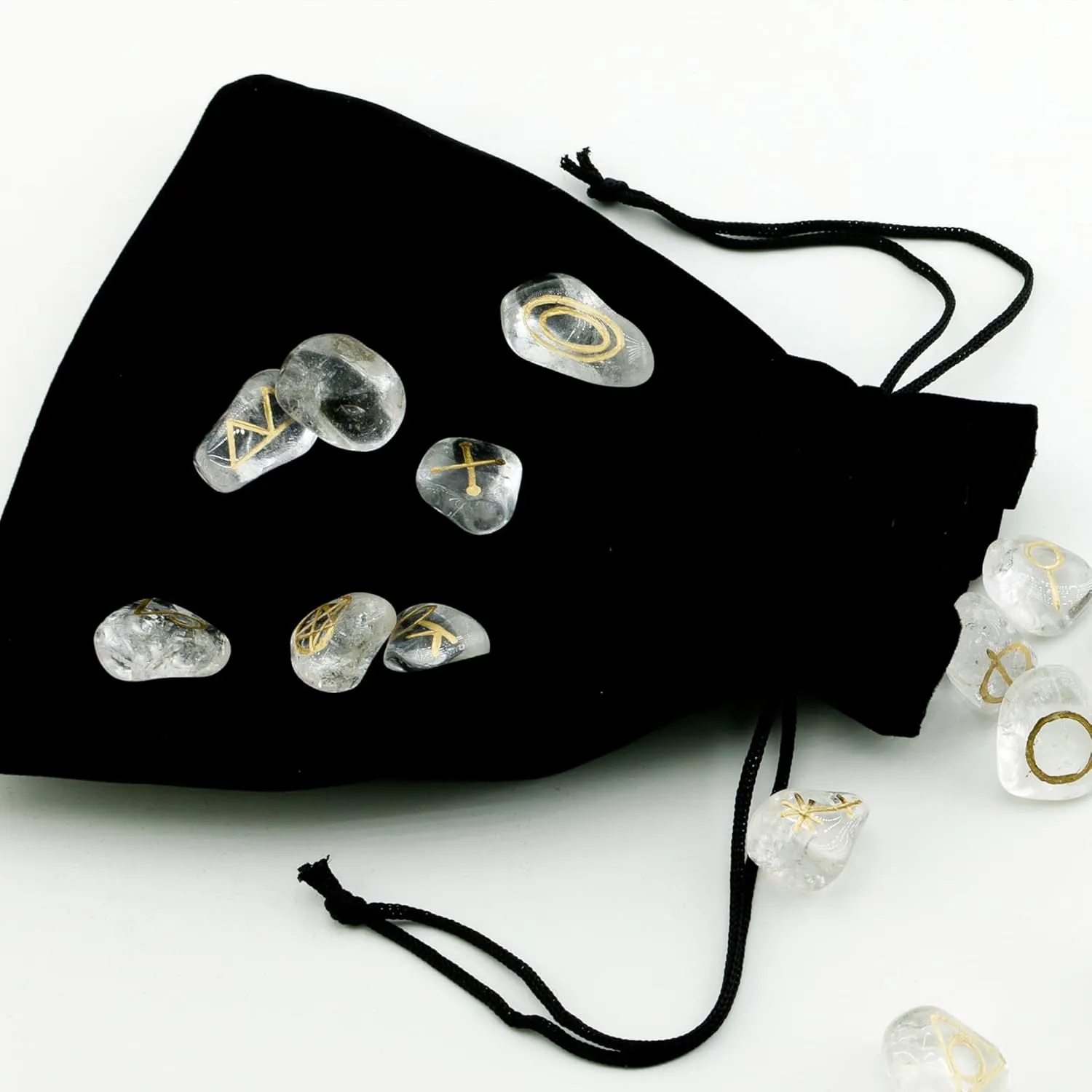 Mandala Crafts 4x10 Black Velvet Drawstring Bags - 50 Long Velvet Drawstring Pouches Bulk for Party and Wedding Favor, Gift Wrapping, and Wine Bottle Packaging
