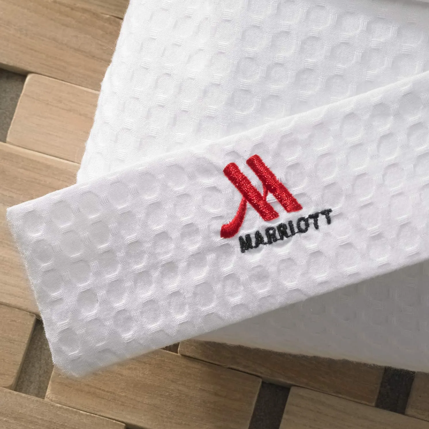 Marriott Waffle Shawl Robe