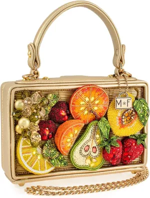 Mary Frances Apple a Day & Fruit Mix Crossbody Handbags