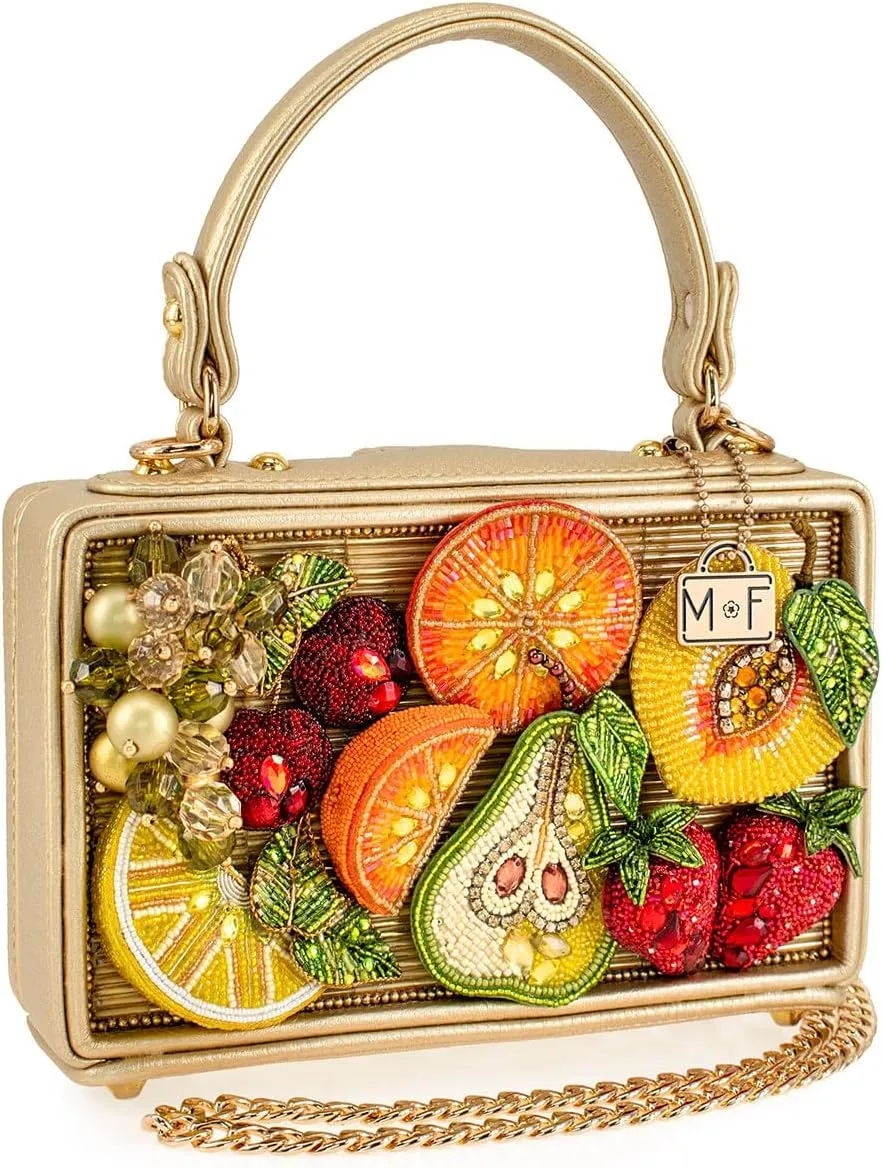 Mary Frances Apple a Day & Fruit Mix Crossbody Handbags