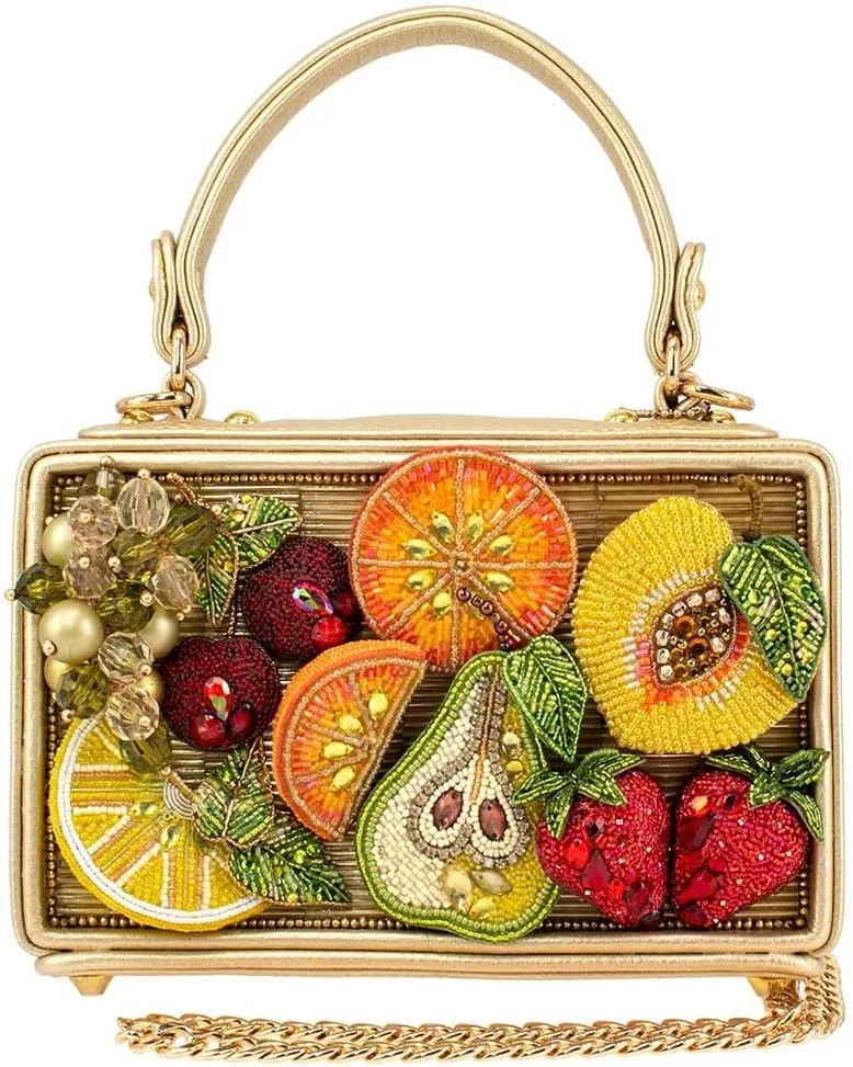 Mary Frances Apple a Day & Fruit Mix Crossbody Handbags