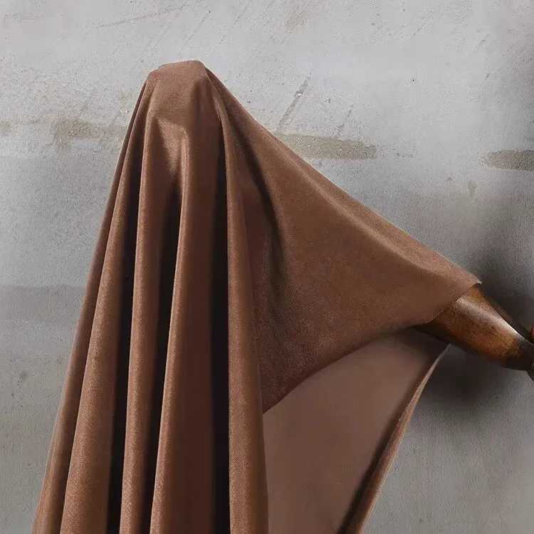 Matte Velvet Fabric By The Yard| Four Way Stretch Velvet| Soft Plain Stretchy Velvet Material| Apparel Upholstery Velvet