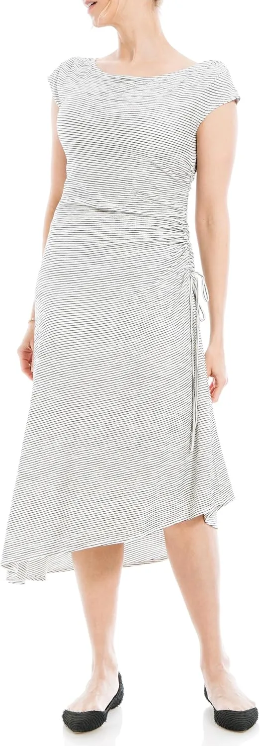 Max Studio Women's Crinkled Jersey Asymmetrical Dress