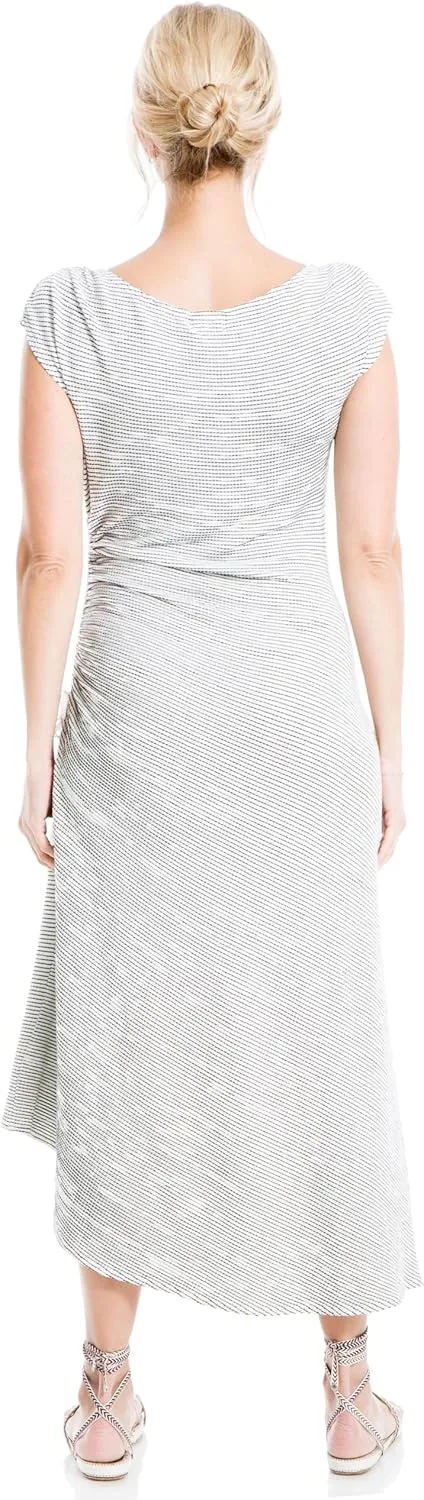 Max Studio Women's Crinkled Jersey Asymmetrical Dress