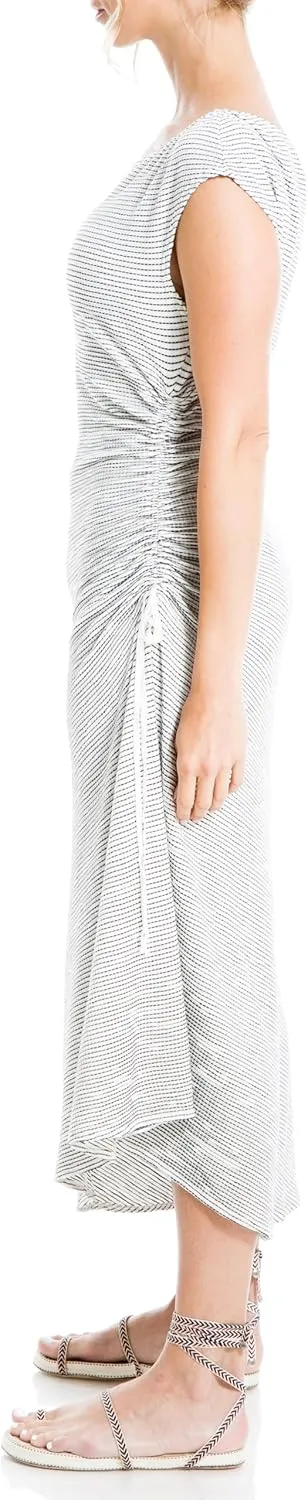 Max Studio Women's Crinkled Jersey Asymmetrical Dress