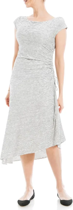 Max Studio Women's Crinkled Jersey Asymmetrical Dress