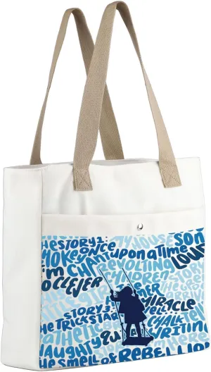 MBMSO Musical Inspired Gifts Musical Theatre Tote Bag Comedy Tragedy Mask Gifts for Theatre Fans Family Musical Merchandise