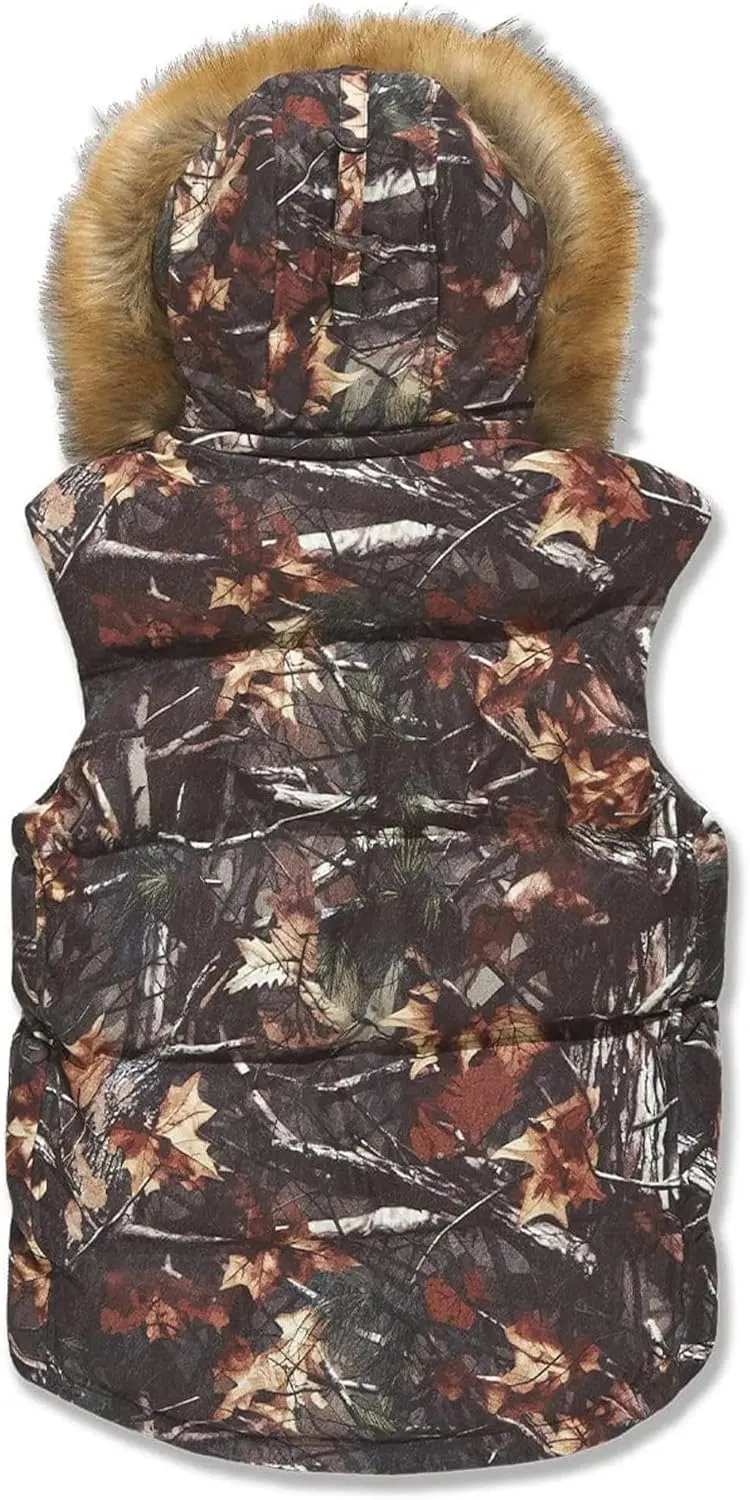 Men Yukon Fur Lined Vest (Real Tree)