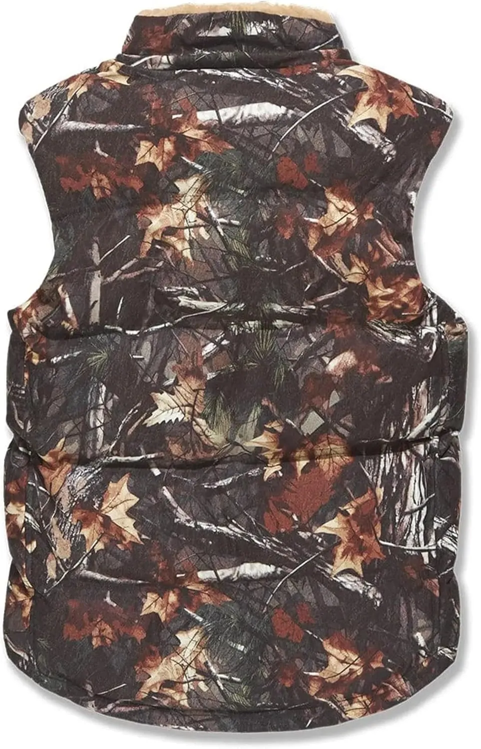 Men Yukon Fur Lined Vest (Real Tree)