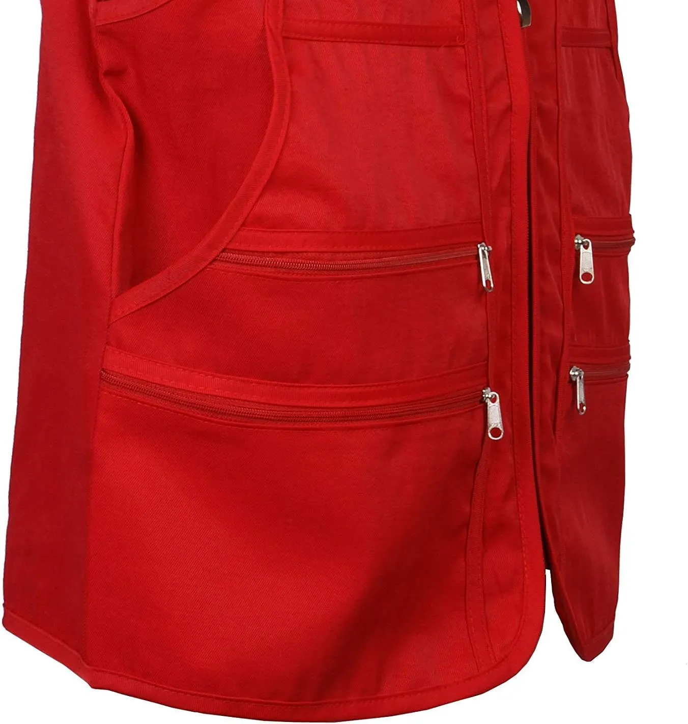 Men's 9 Pockets Work Utility Vest Military Photo Safari Travel Vest Workwear Jacket