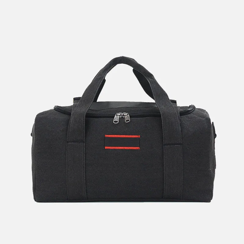 Men's Large Capacity Canvas Hand-held Moving Packaging Travel Bags