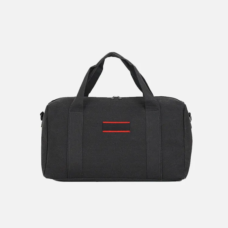 Men's Large Capacity Canvas Hand-held Moving Packaging Travel Bags