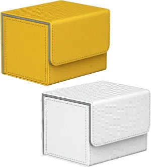Milageto Card Deck Storage Solution - Compact Box for