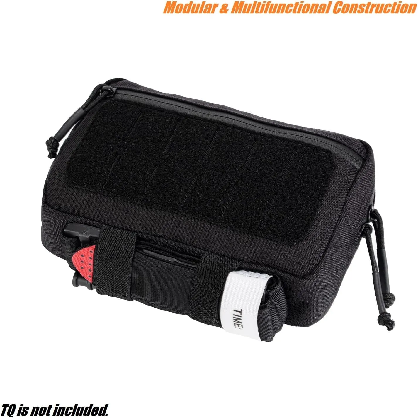 Mini Modular Admin Pouch Tactical MOLLE Utility Tool Pouch for Chest Rig Duty Vest Battle Belt Backpack Accessory Small Dangler Bag EDC Gear Carrier IFAK Medical Kit Organizer