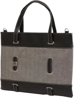 Mobile Edge 14-Inch Laptop Tote Bag for Women, Work, Business, Professional, Compatible with Chromebook and Compatible with Ultrabook, Herringbone
