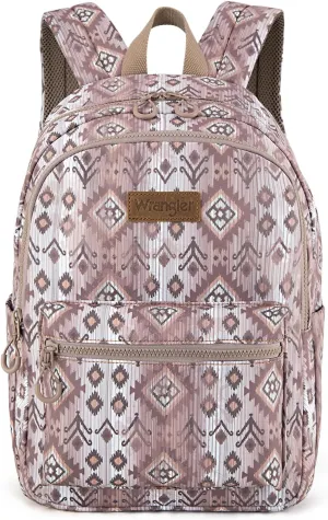 Montana West x Wrangler Aztec Backpack Mommy Daypack Western Travel Bag for Women