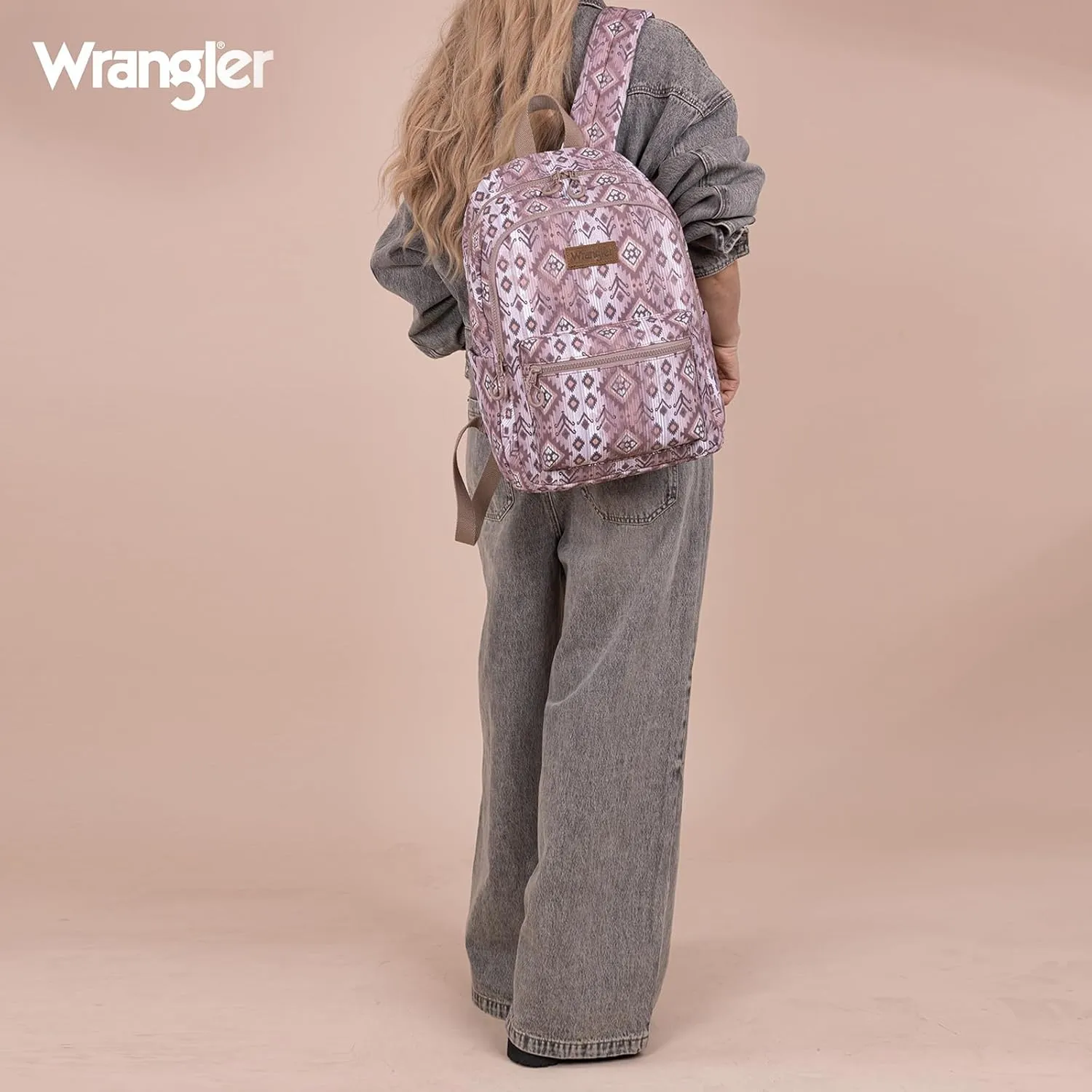 Montana West x Wrangler Aztec Backpack Mommy Daypack Western Travel Bag for Women