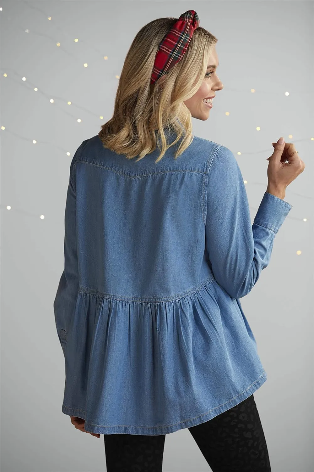 Mud Pie Women's Hayden Peplum Top