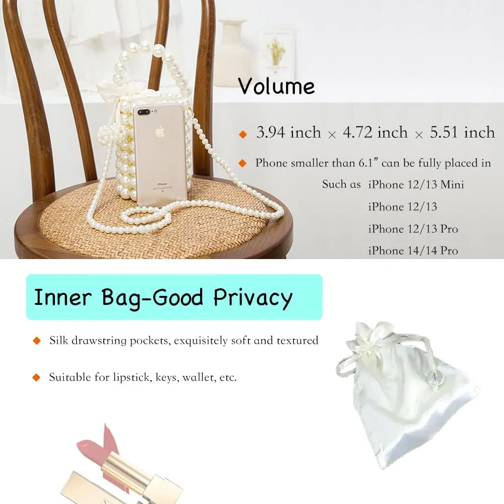 Multicolor Hand Beaded Handheld Crossbody Women's Evening Bag Bucket Bag