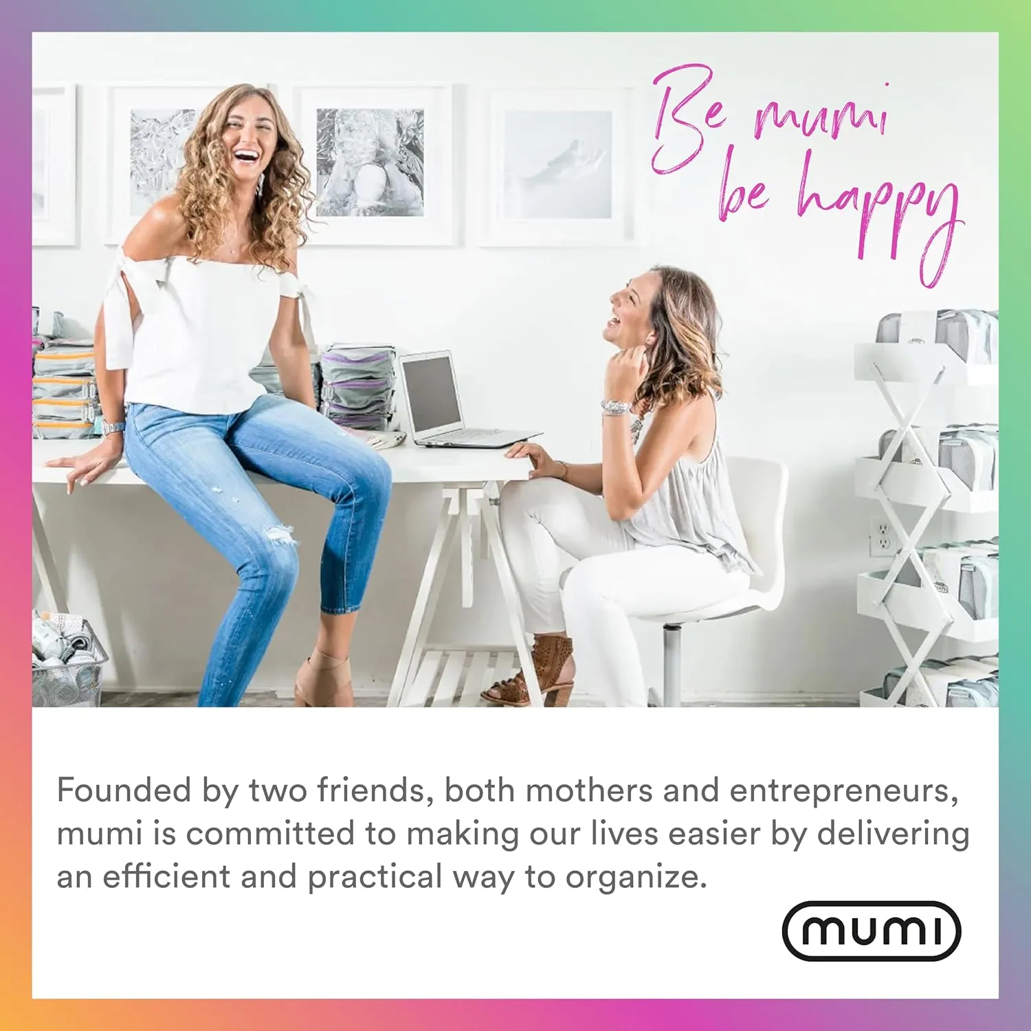 MUMI 5 Multi-Size Organizing Bags – Clear Zipper Pouches for Organizing, Storage & Travel with 10 Removable Labels – Reusable Waterproof Mesh Zipper Pouch Set, Plastic Zip Bags for Supplies (Pink)