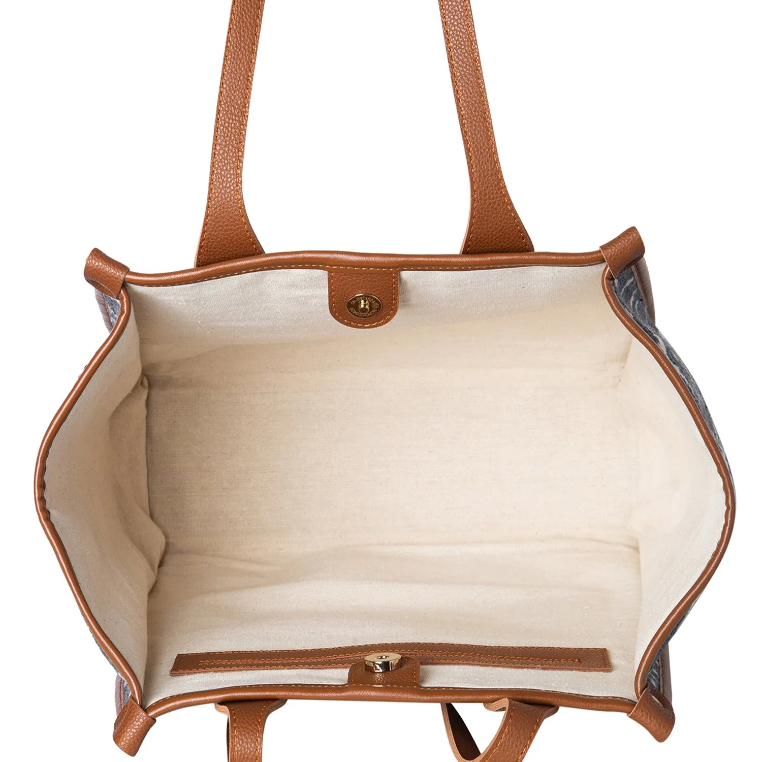 Nautical Waves & Combo of Tote & Laptop Sleeve
