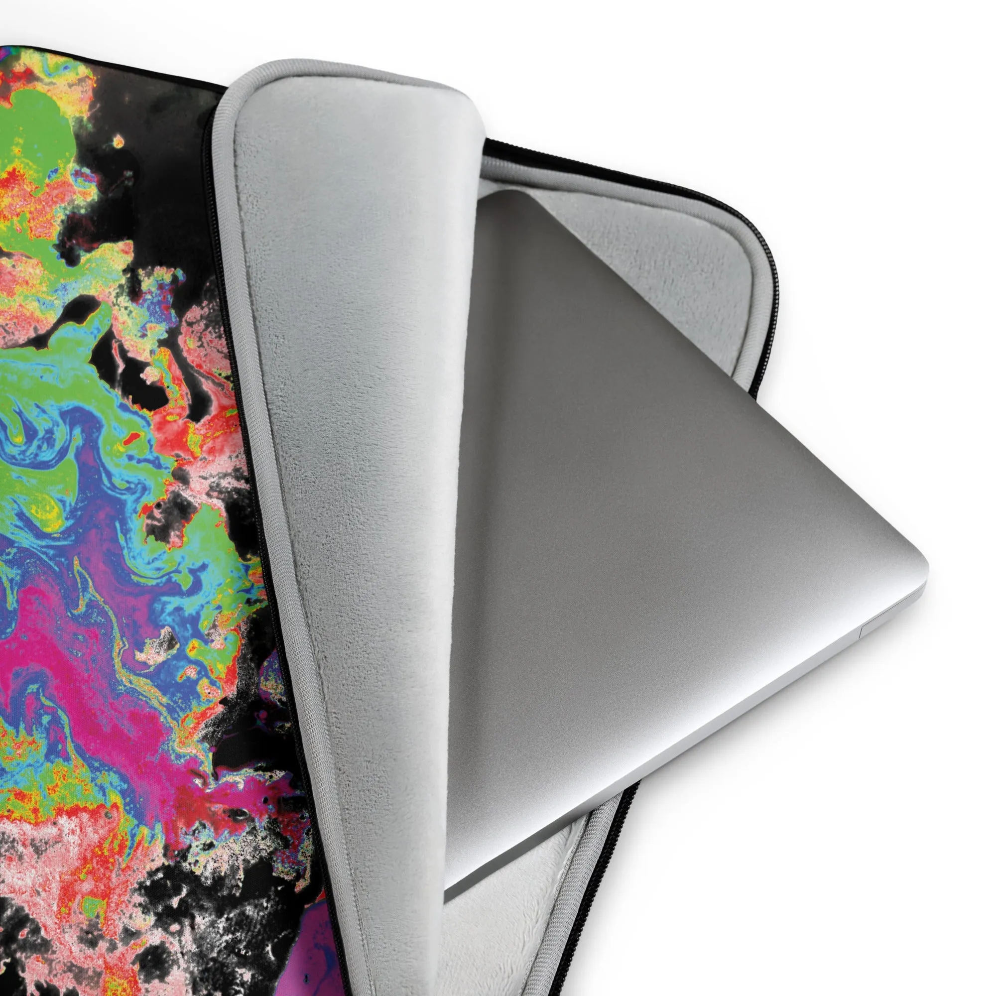 Neon Topography Laptop Sleeve