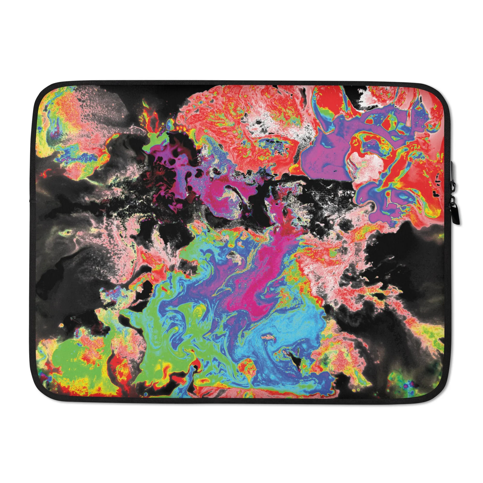 Neon Topography Laptop Sleeve