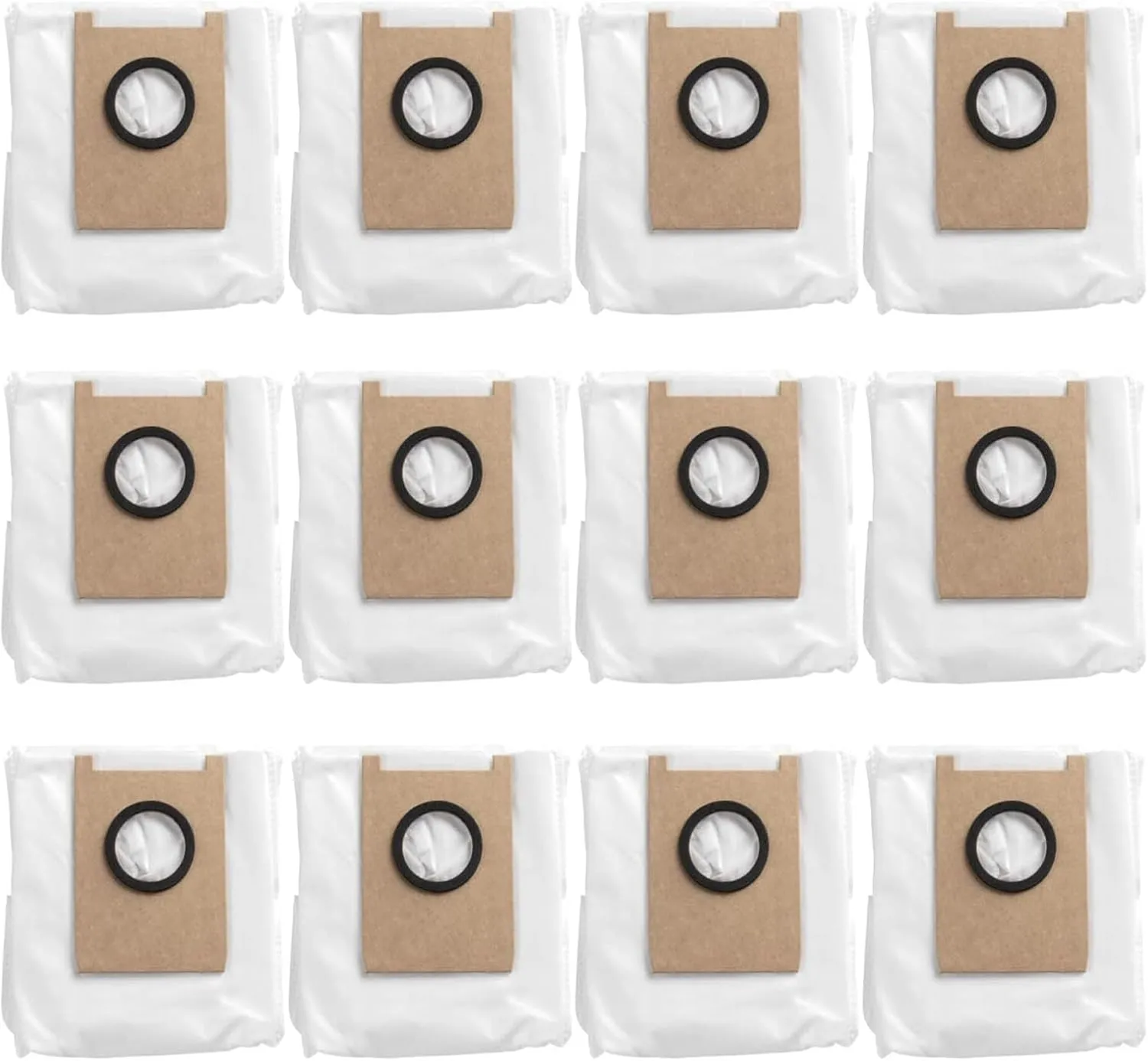 Neutop Replacement Dust Bags Compatible with eufy E20, Robot Vacuum Parts Accessories Disposable Bags, 12-Pack.
