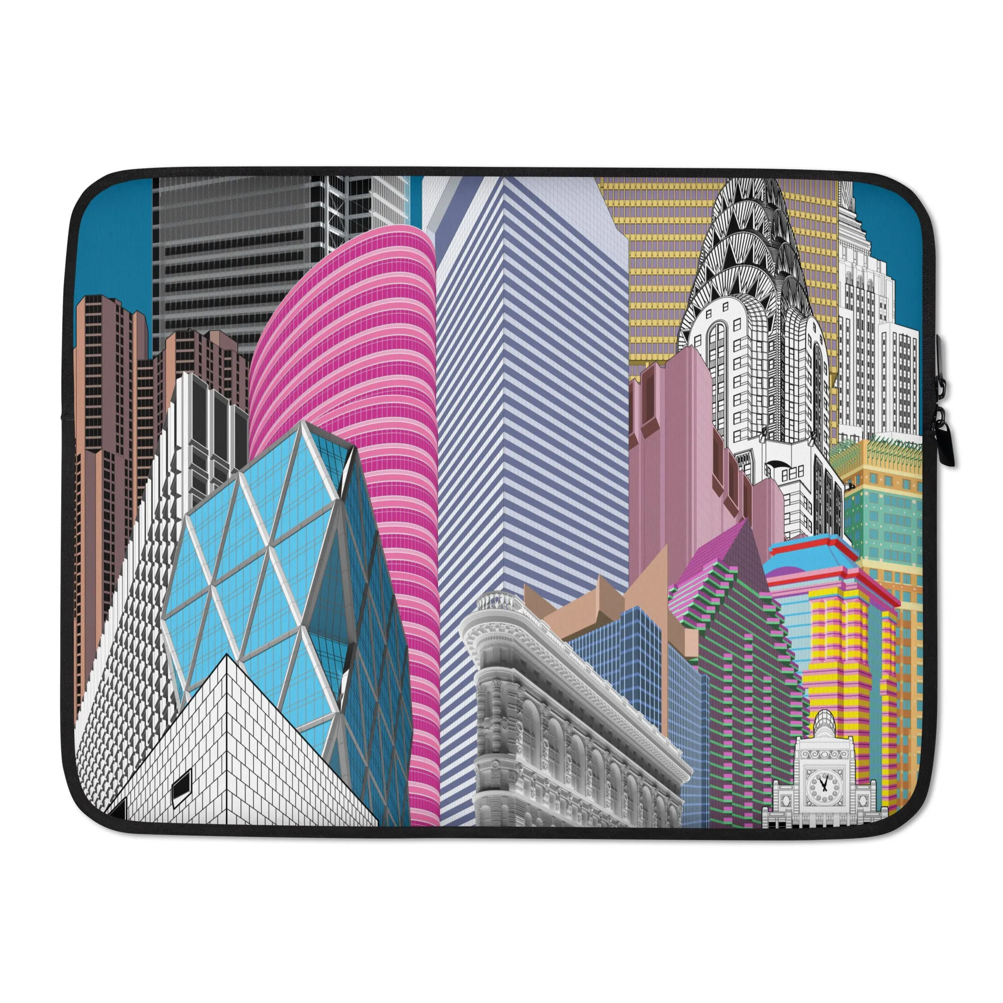 New York Architecture Laptop Sleeves