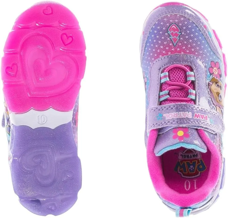 Nickelodeon Girl's Paw Patrol Light Up Laceless Shoes (Toddler/Little Girl)
