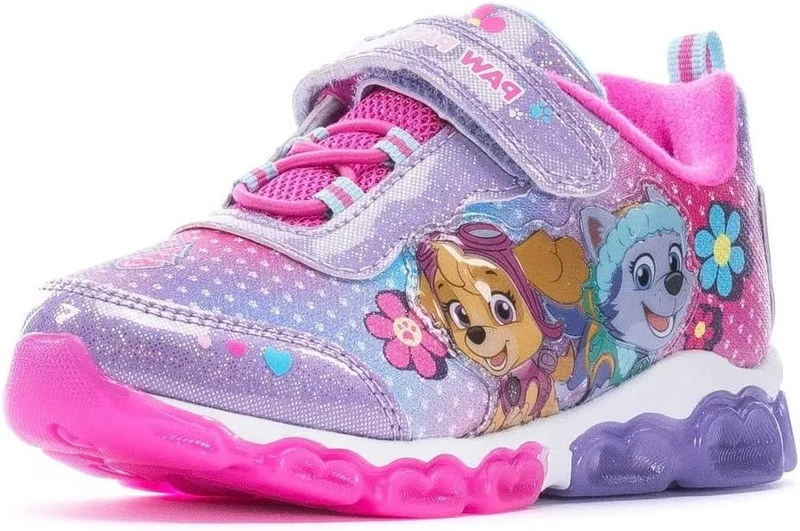 Nickelodeon Girl's Paw Patrol Light Up Laceless Shoes (Toddler/Little Girl)