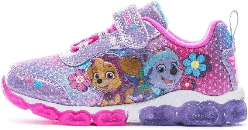 Nickelodeon Girl's Paw Patrol Light Up Laceless Shoes (Toddler/Little Girl)